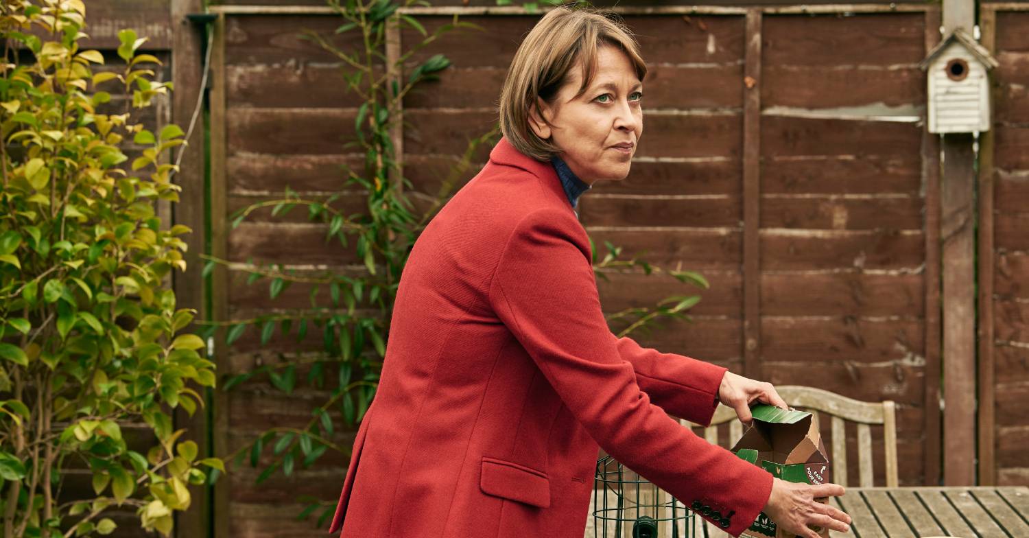Marriage on BBC One: Emma puts out bird feed