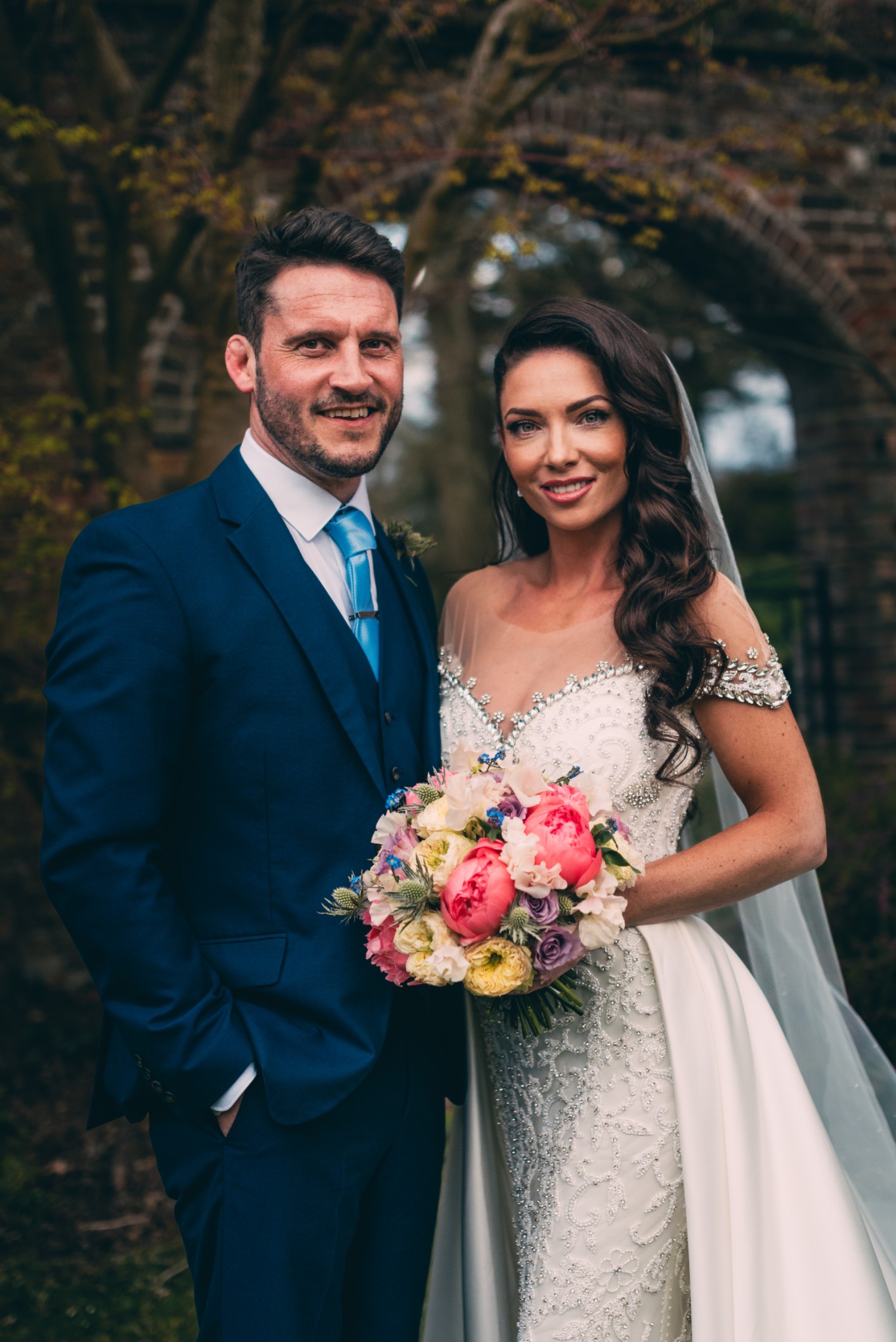 George and April smiling on MAFS UK