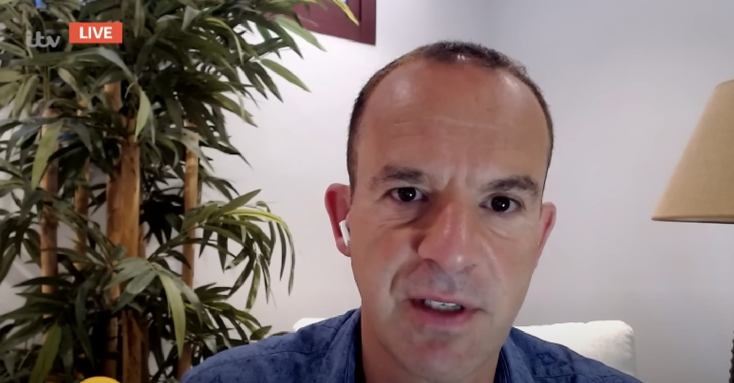 Martin Lewis looks serious on GMB