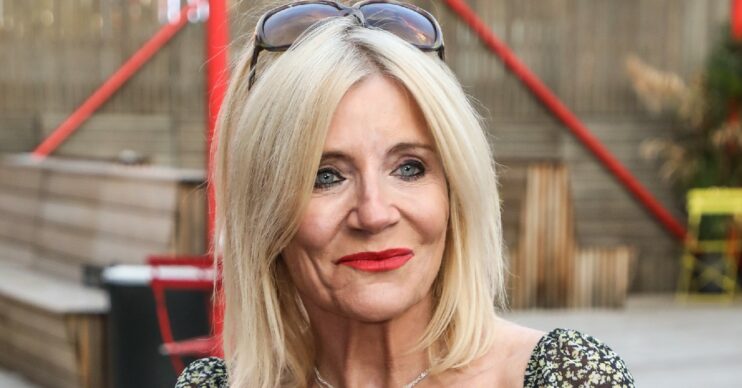 Michelle Collins poses at Sleepless: A Musical Romance