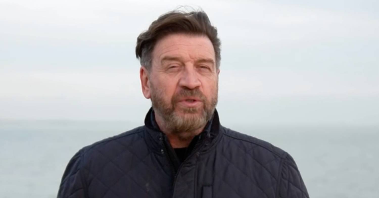 Nick Knowles speaks to camera