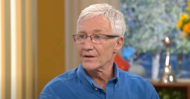 Radio 2 star Paul O'Grady talking on This Morning