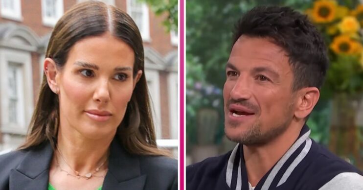 Rebekah Vardy looks ahead, Peter Andre makes his point