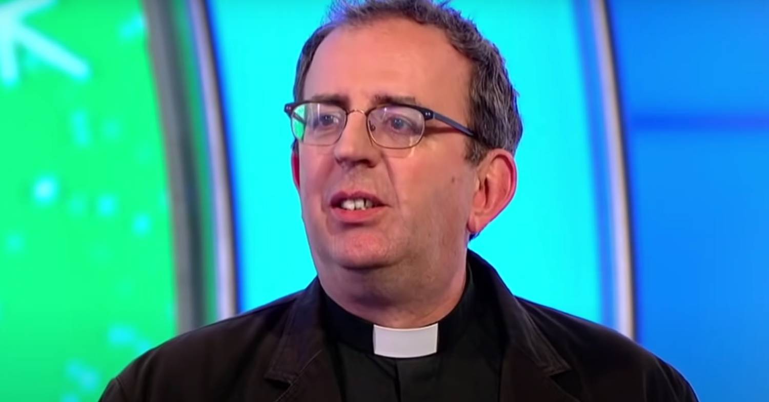 Reverend Richard Coles during a game on Would I Lie To You?