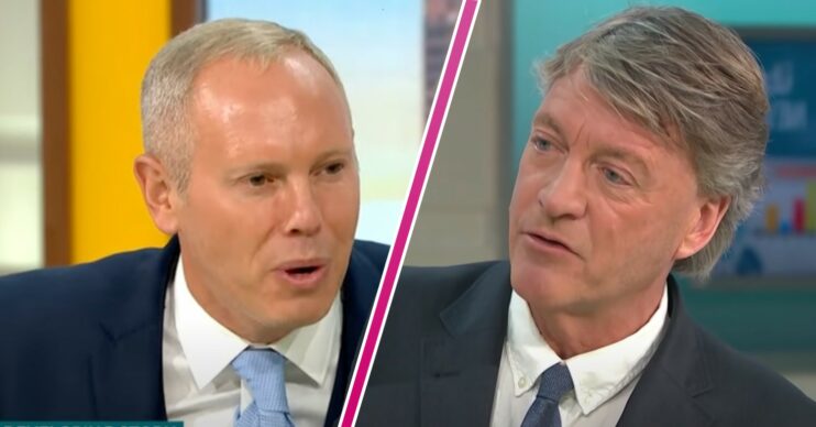 Rob Rinder speaking on GMB today and Richard Madeley on the show
