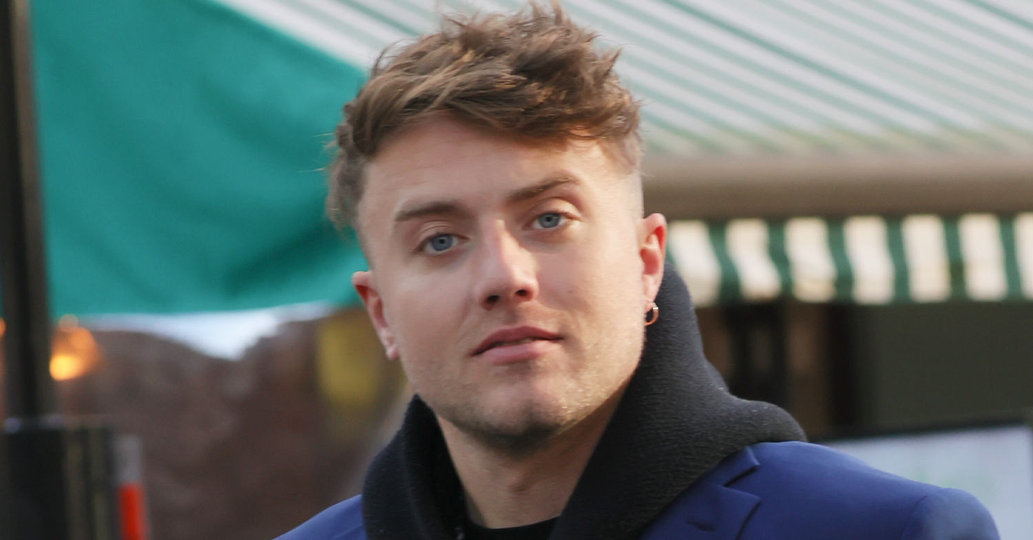 Roman Kemp looking glum