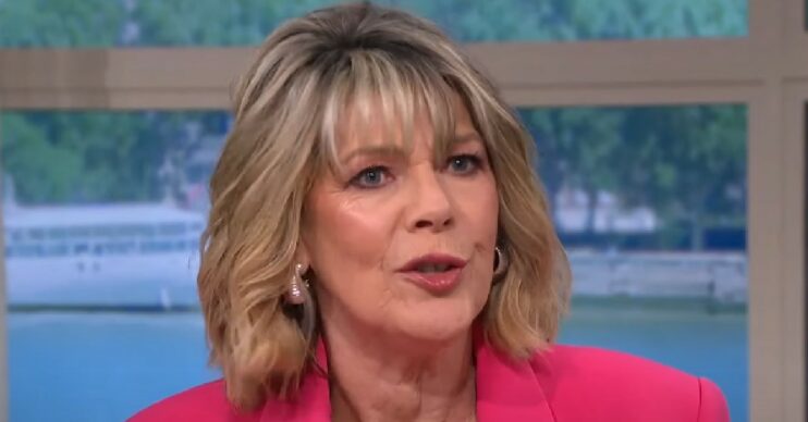Ruth Langsford speaking on This Morning today