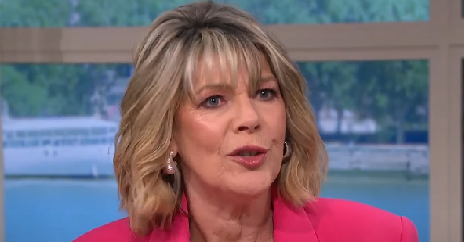 Ruth Langsford speaking on This Morning today