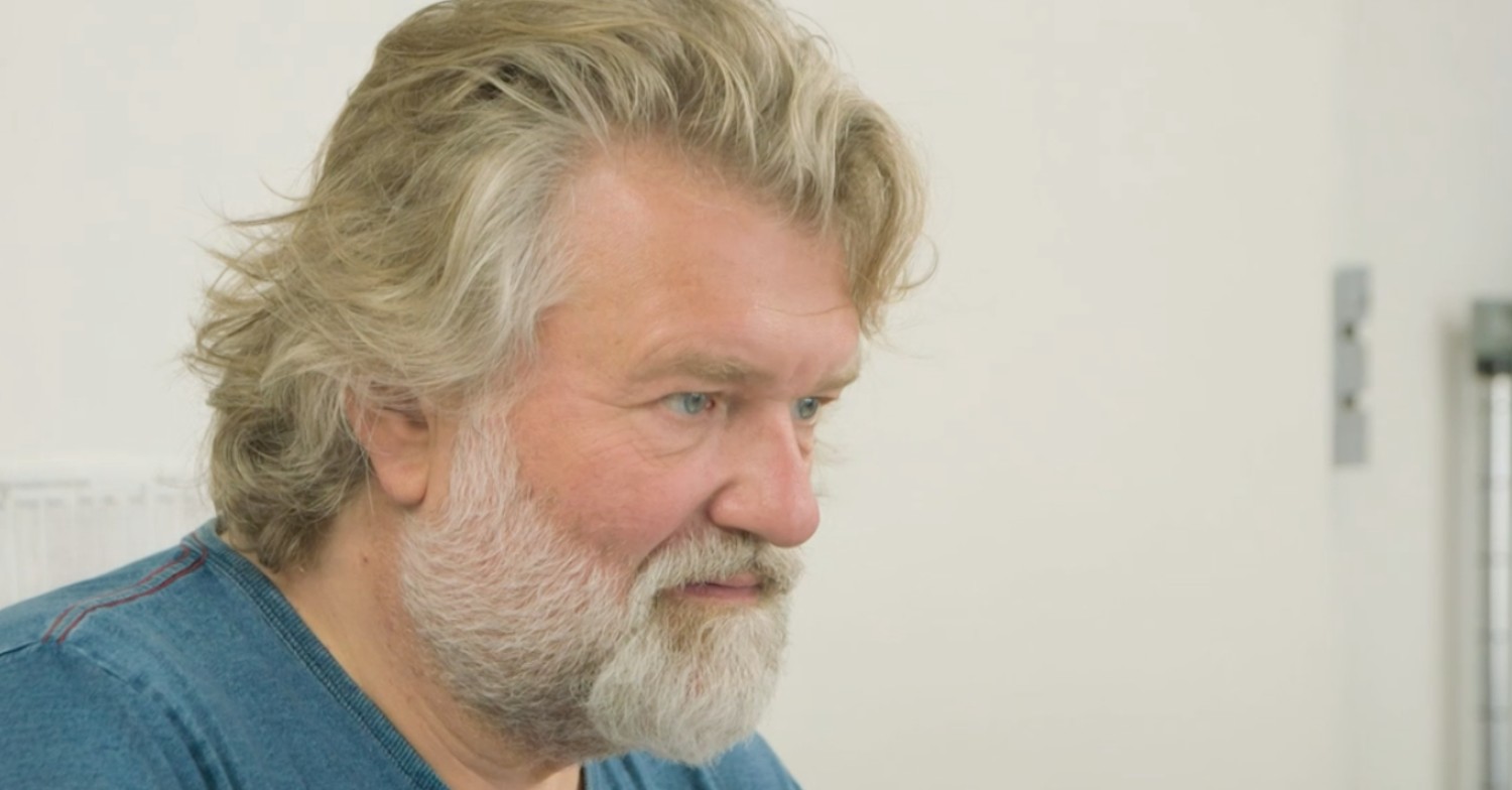 Hairy Bikers star Si King with beard and long hair