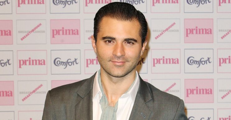 Pop Idol star Darius Danesh smiling on the red carpet