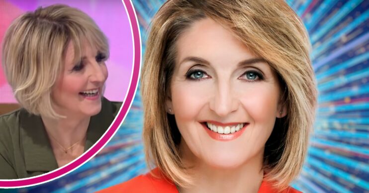 Strictly 2022 star Kaye Adams beams widely