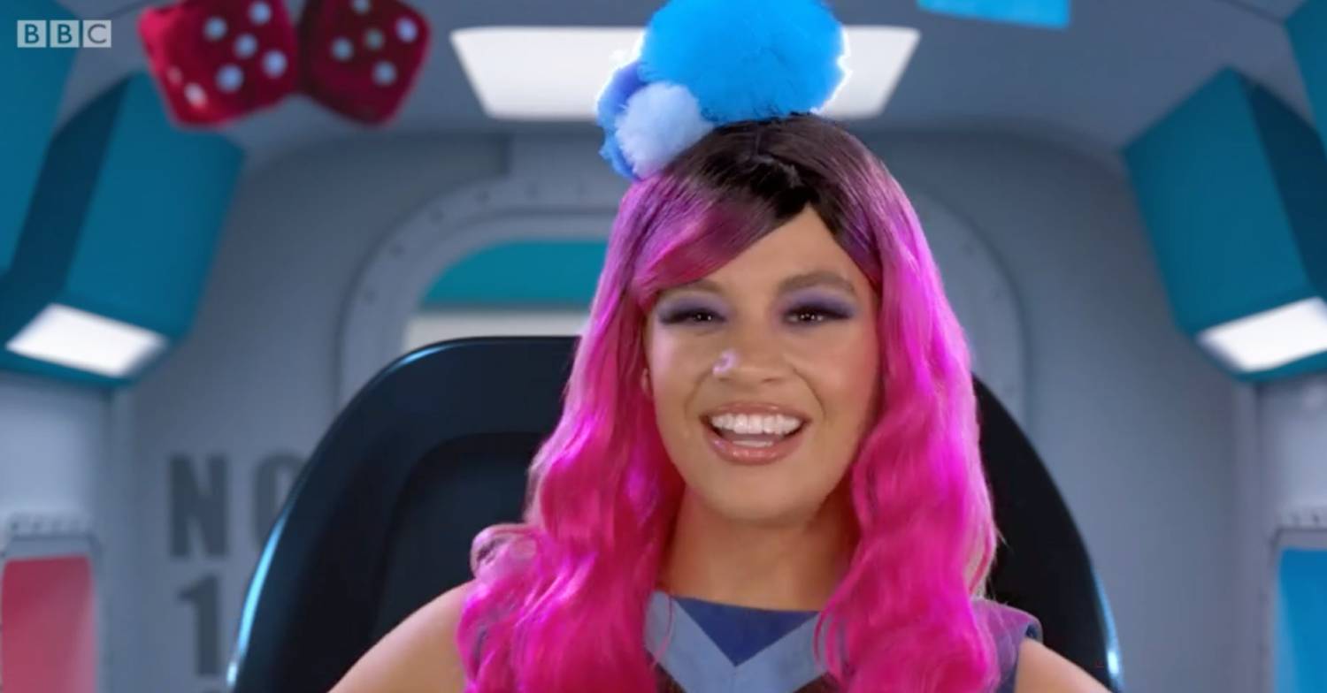 Strictly 2022 star Molly Rainford smiles as Nova Jones