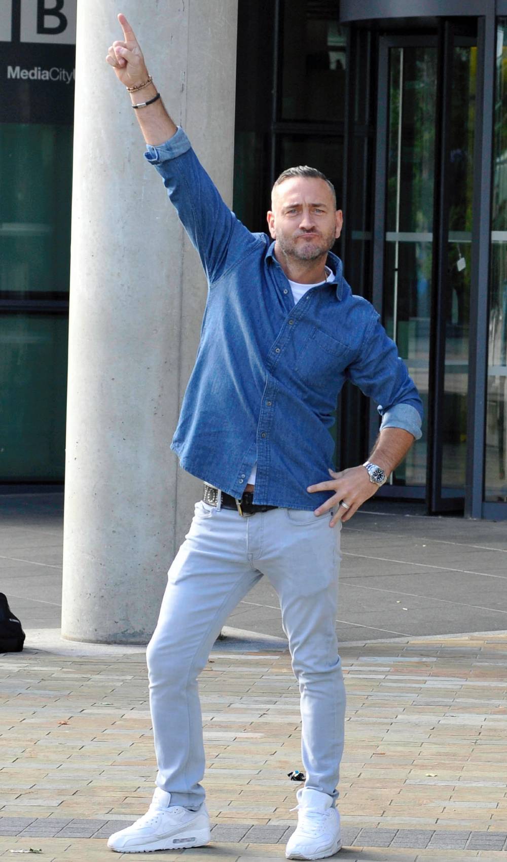 Strictly 2022 star Will Mellor strikes a pose