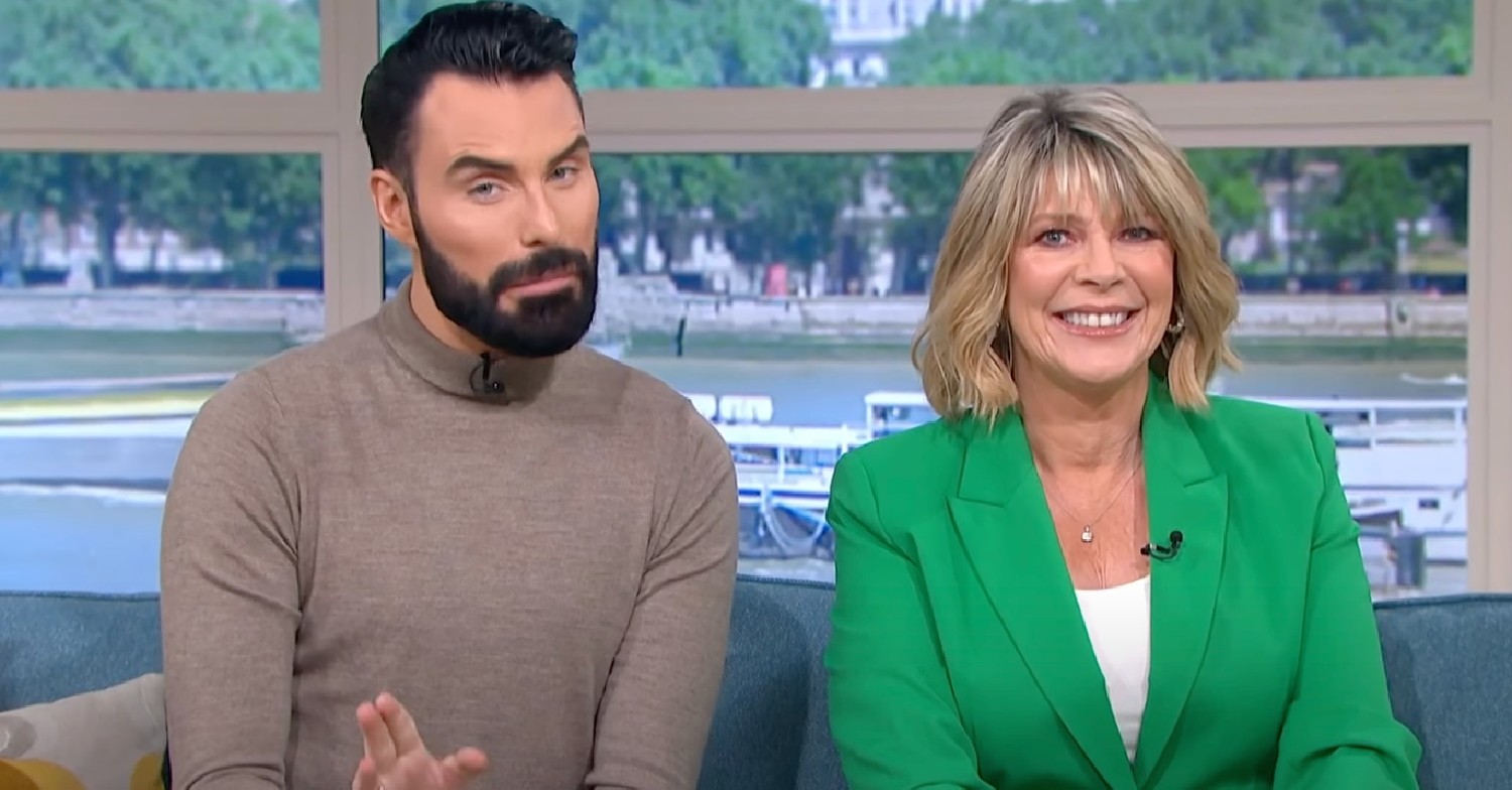 Rylan Clark and Ruth Langsford presenting This Morning