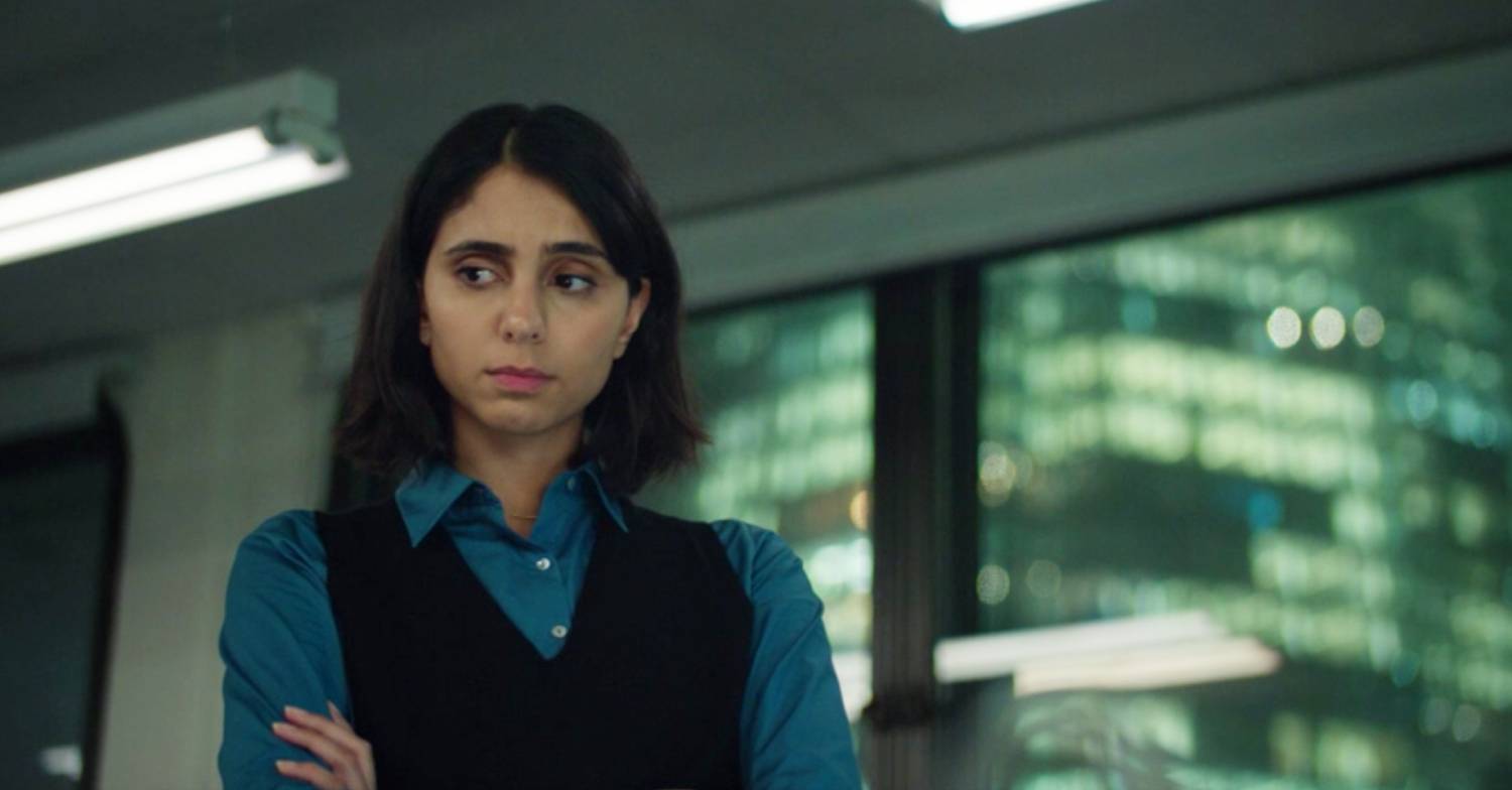 DS Riya Devi looks sceptical in The Suspect on ITV