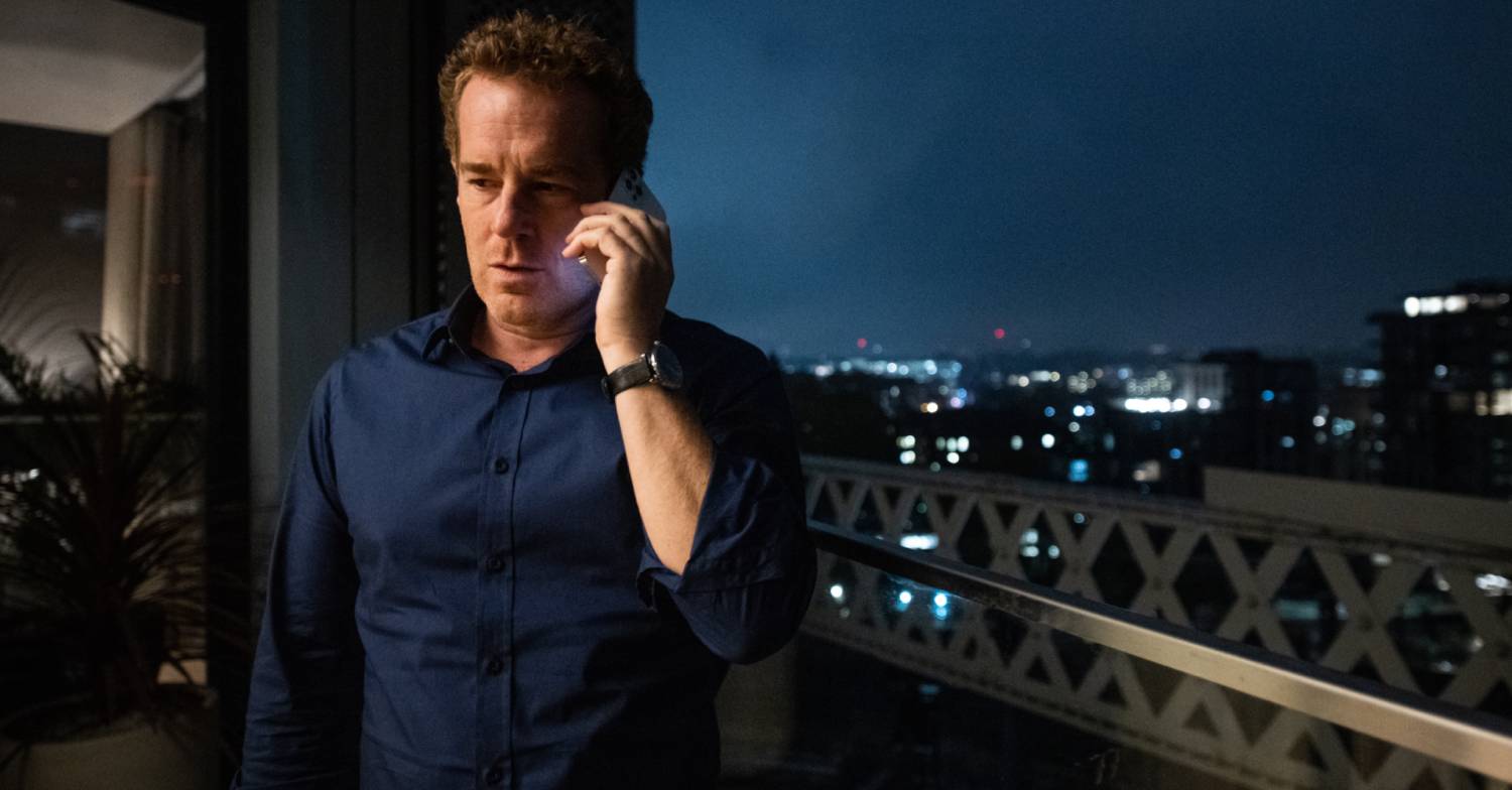 Adam James plays Dr Jack Owens in The Suspect on ITV