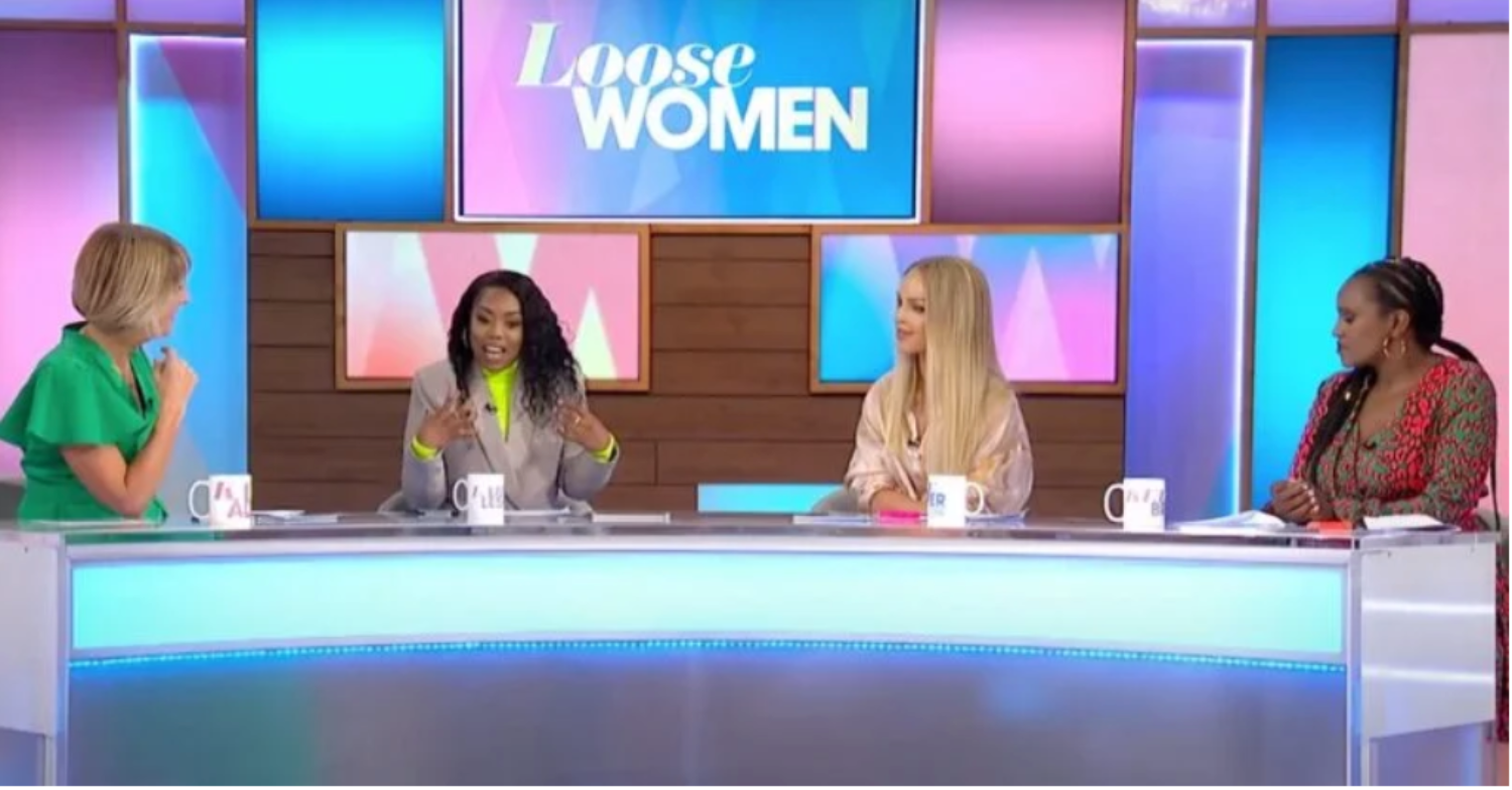 Strictly 2022 star Kaye Adams speaking to her Loose Women co-stars 