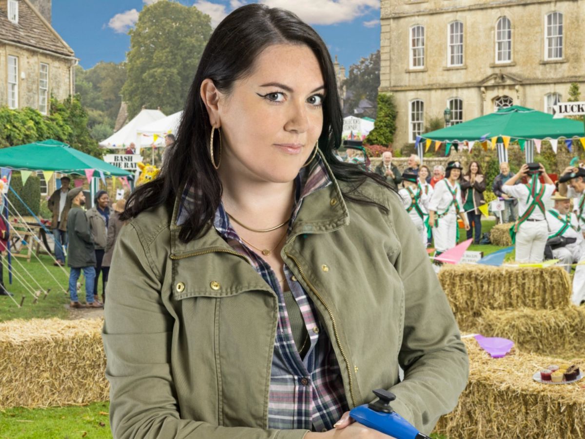Katy Wix as Gemma Simpson in Agatha Raisin 