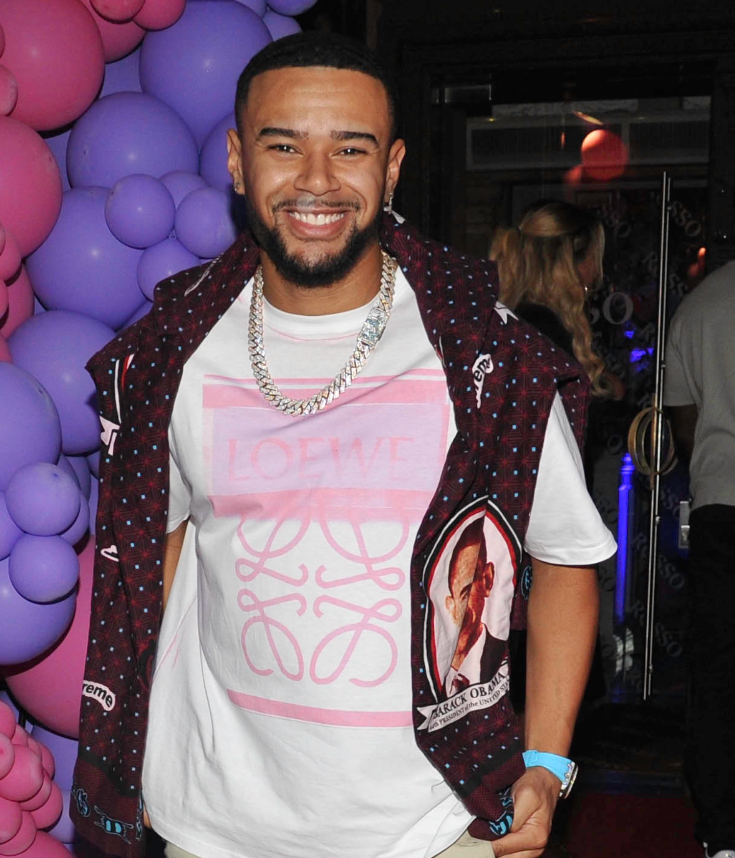Wes Nelson at Arianna Mars The Label launch