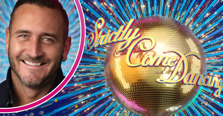 Will Mellor and the Strictly logo