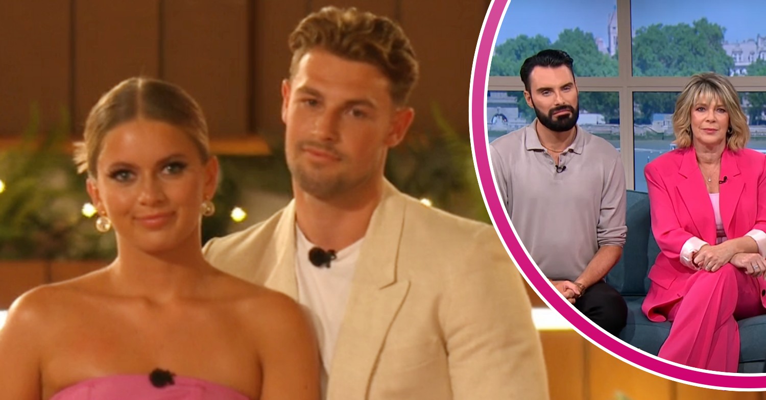 Tasha and Andrew on Love Island, Rylan Clark and Ruth Langsford on This Morning today