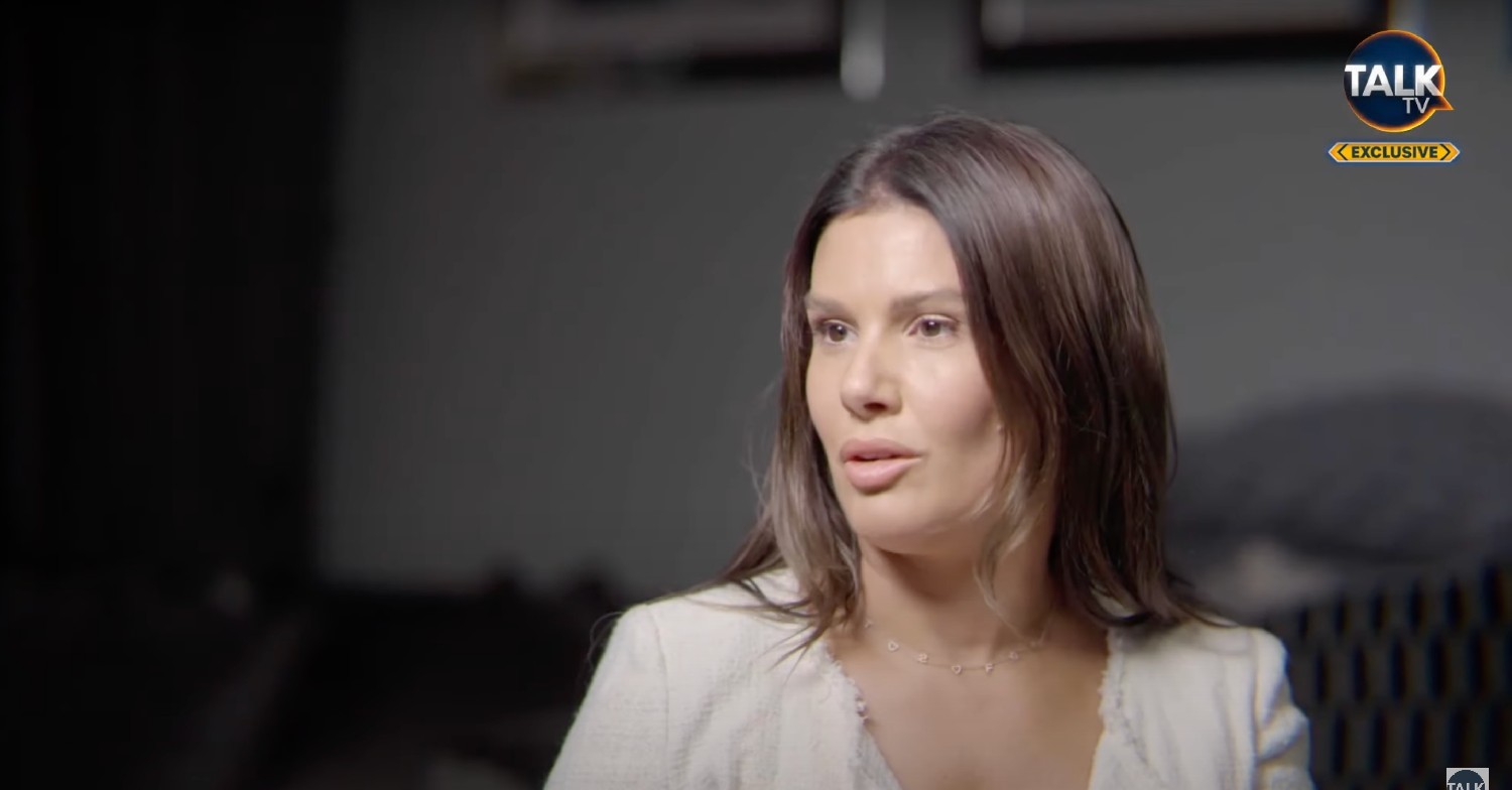 Rebekah Vardy speaking in interview