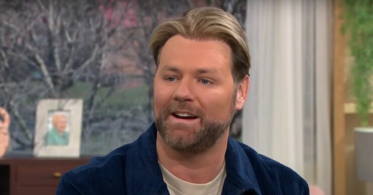 Brian McFadden looks surprised on This Morning