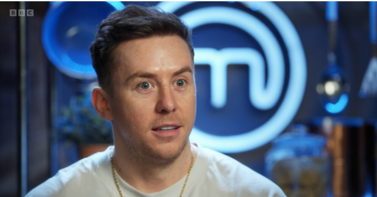 Danny Jones on Celebrity Masterchef 2022