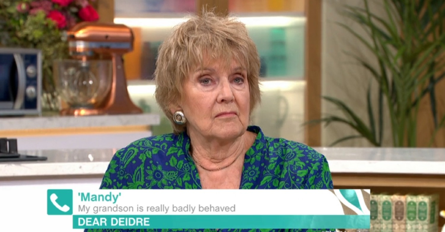 Deidre on This Morning today