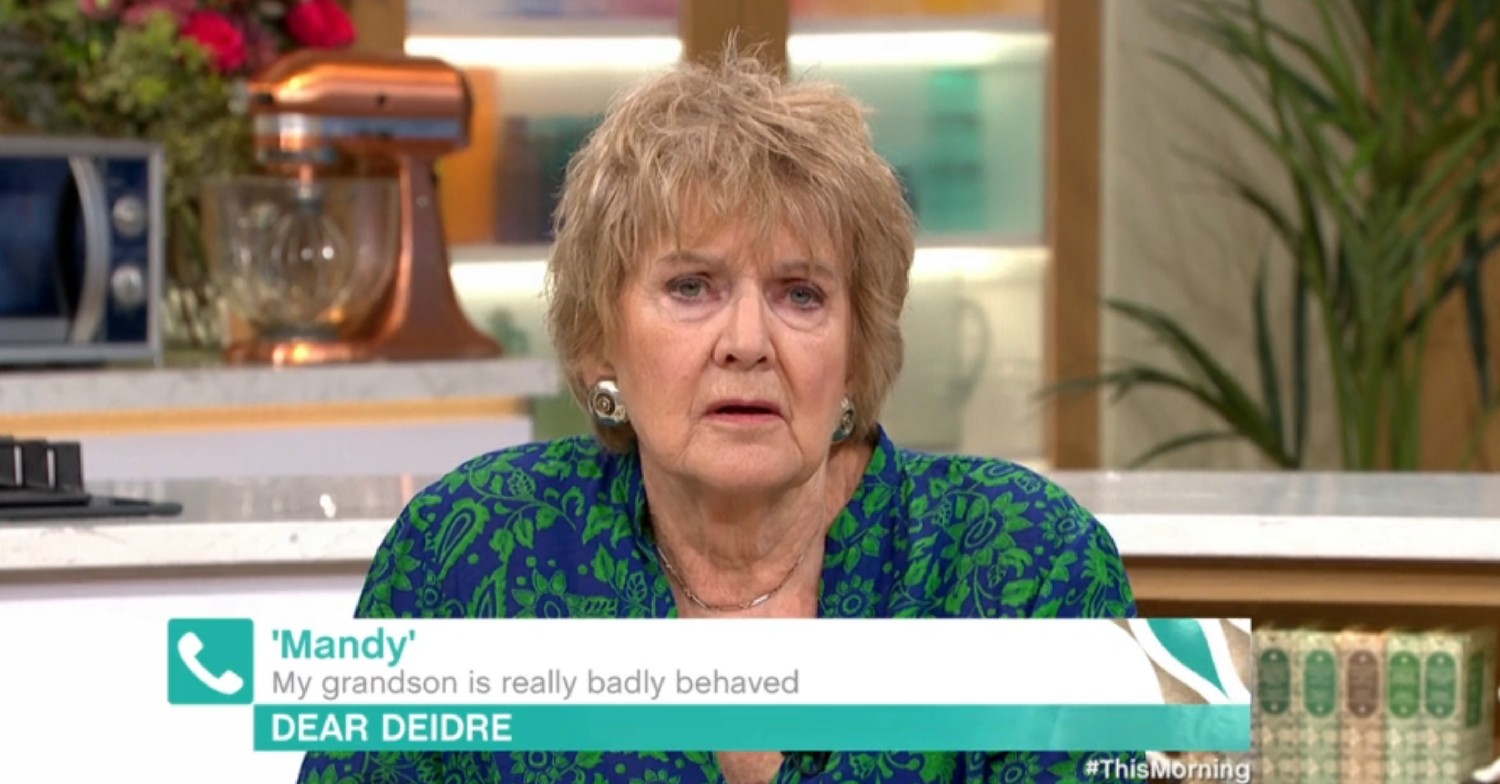 Deidre Sanders on This Morning today