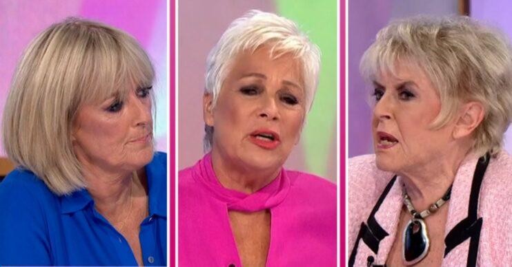 Jane Moore, Denise Welch, Gloria Hunniford on Loose Women today