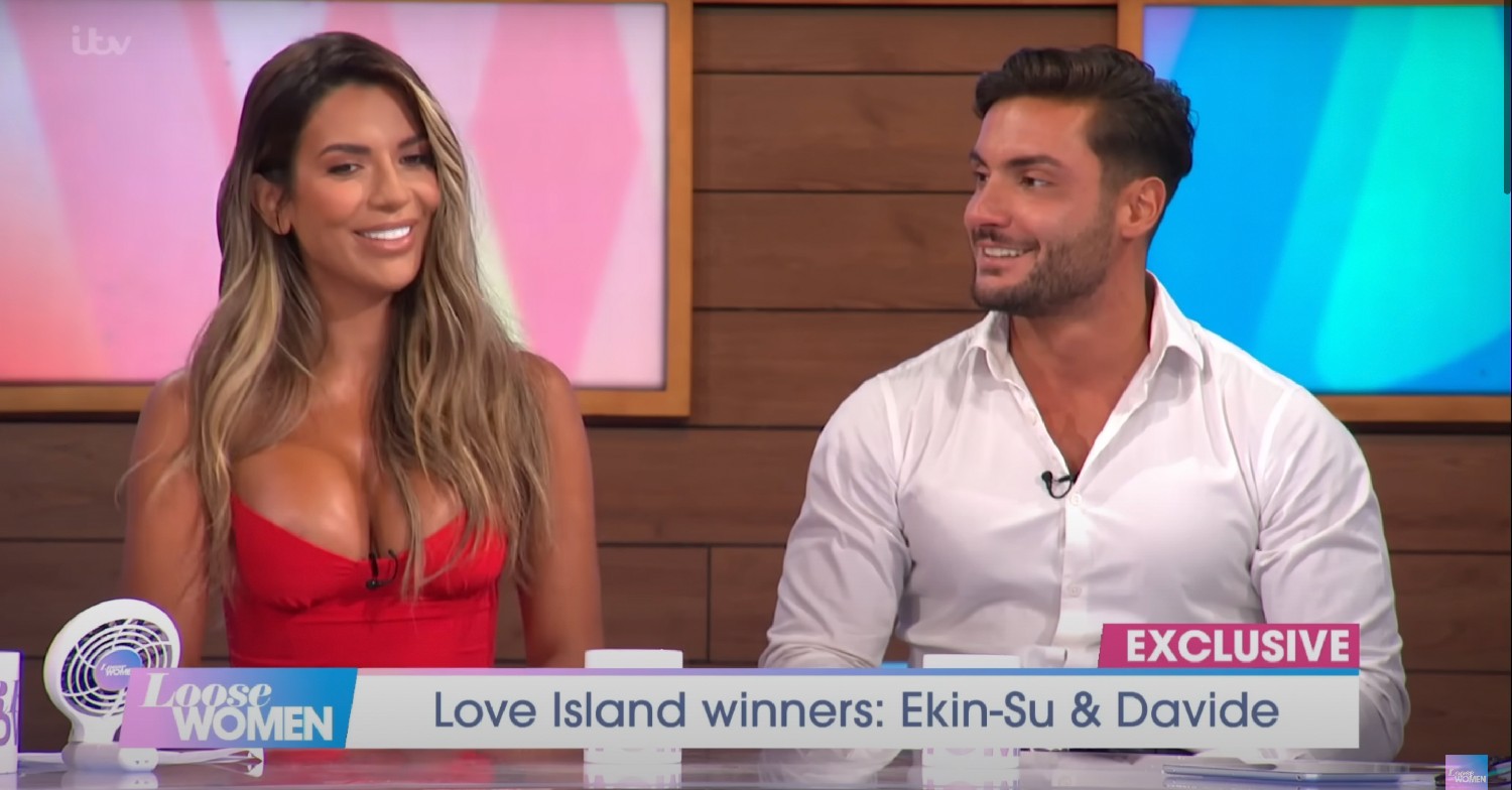 Love Island 2022 winners Ekin-Su and Davide on Loose Women