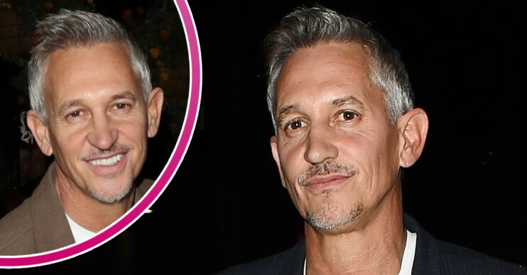 gary lineker smiling in two pictures