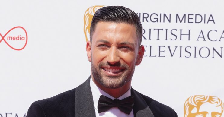 Giovanni Pernice at the BAFTAs