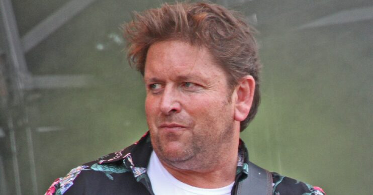 James Martin looking to the left