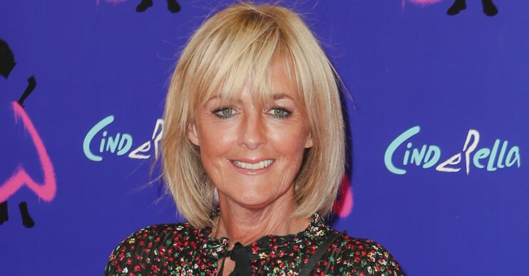 Loose Women star Jane Moore smiling at event