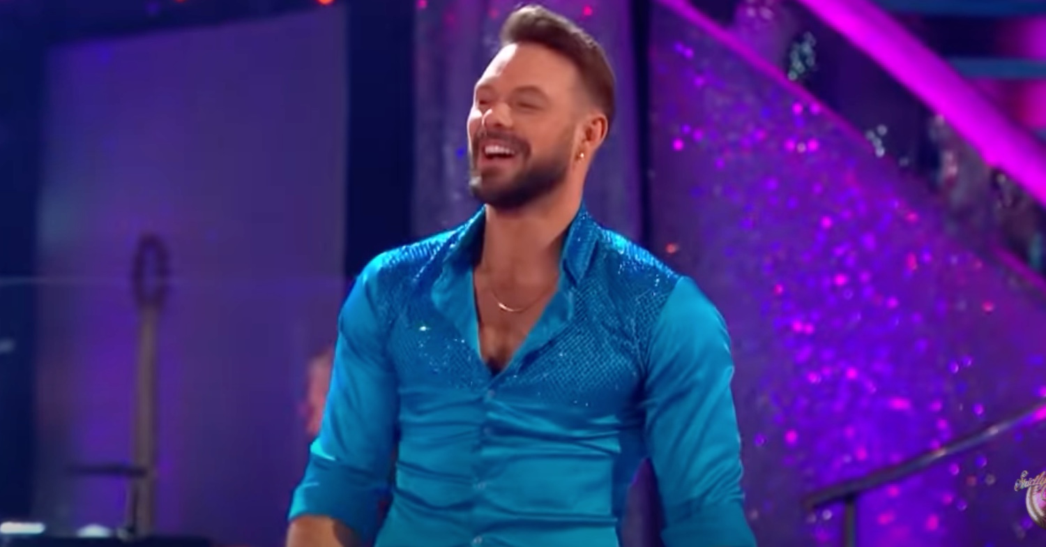 John Waite dancing on Strictly Come Dancing