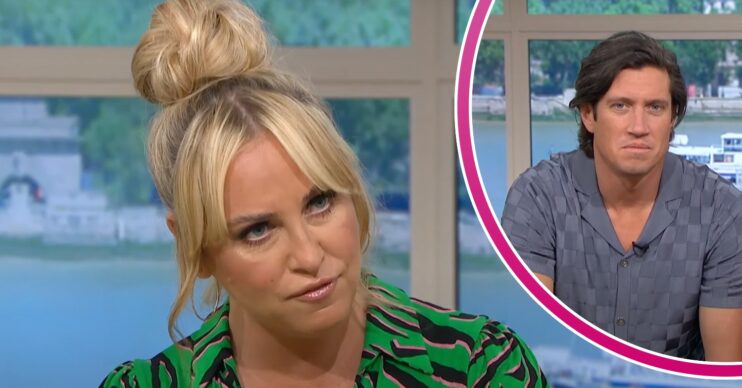 Josie Gibson and Vernon Kay on This Morning today