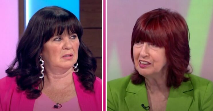 Coleen Nolan and Janet Street-Porter on Loose Women today