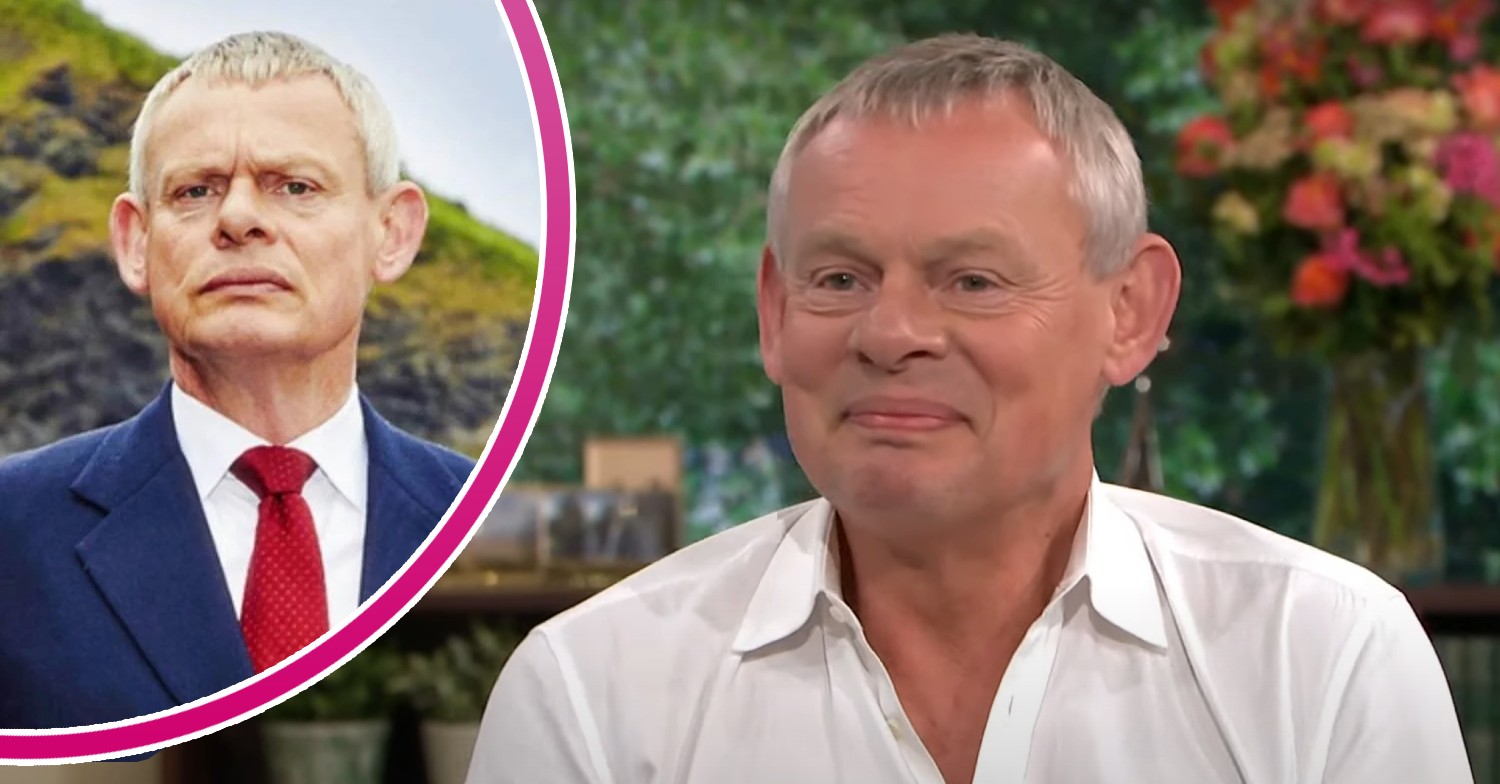 Martin Clunes in Doc Martin and on This Morning
