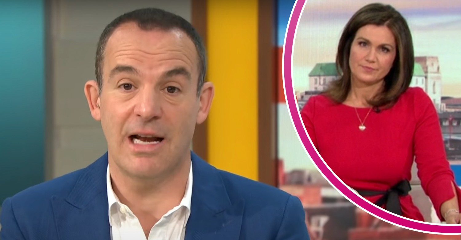 Martin Lewis, Susanna Reid on GMB