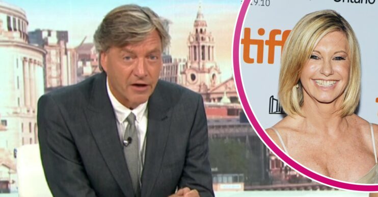 Richard Madeley on GMB today, Olivia Newton John