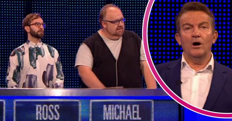 Ross, Michael, and Bradley Walsh on The Chase
