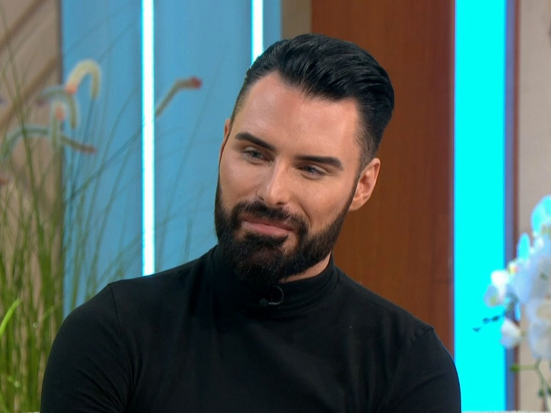 Rylan Clark on Lorraine today