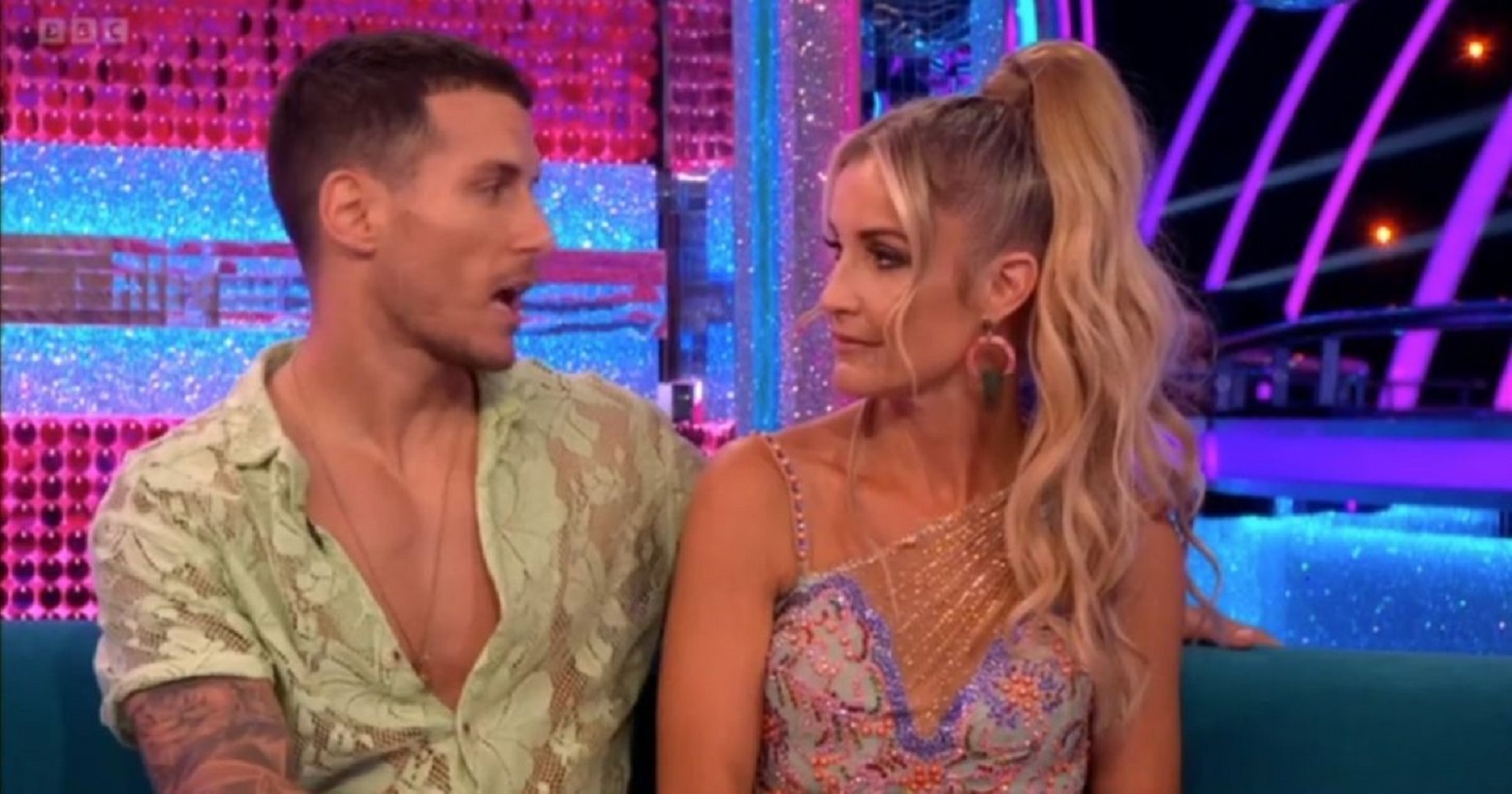 Helen Skelton and Gorka on Strictly Come Dancing