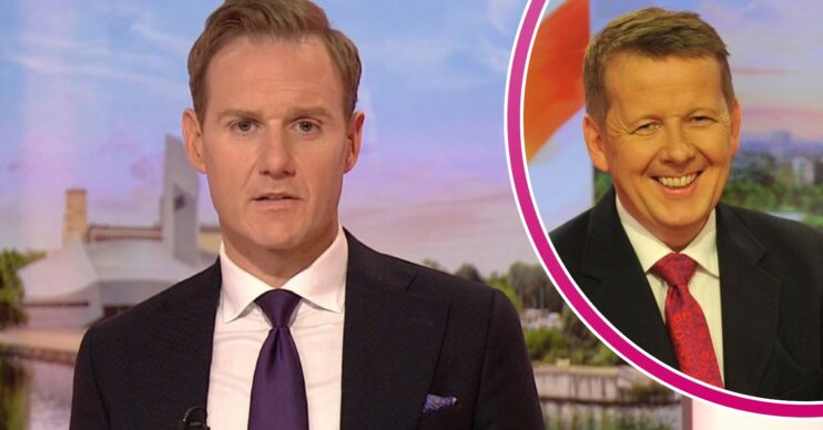 Dan Walker and Bill Turnbill hosting BBC Breakfast