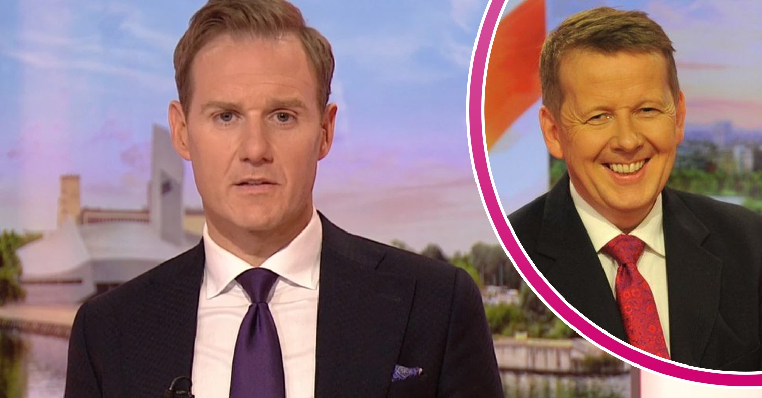 Dan Walker and Bill Turnbill hosting BBC Breakfast