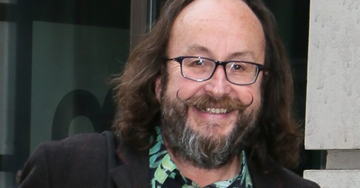 Hairy Biker star Dave Myers smiling in the street