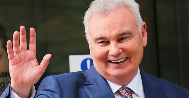 GB News presenter Eamonn Holmes smiling