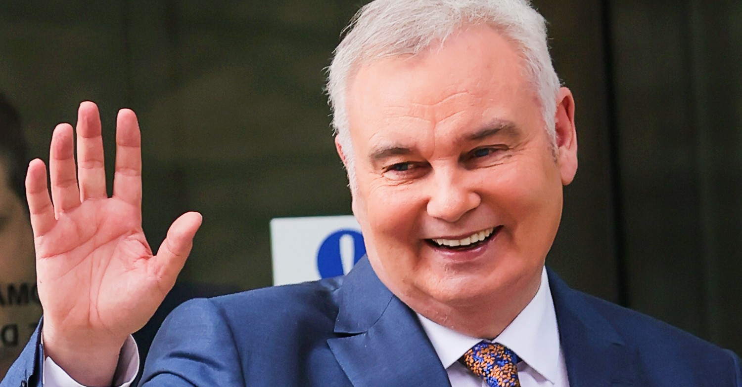 GB News presenter Eamonn Holmes smiling